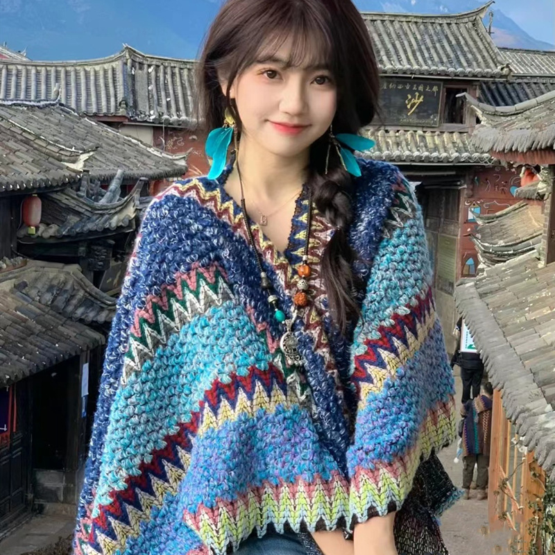 德国女2025新款秋冬民族风云南