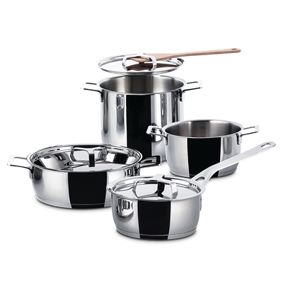 ALESSI锅具套装不锈钢设计师款