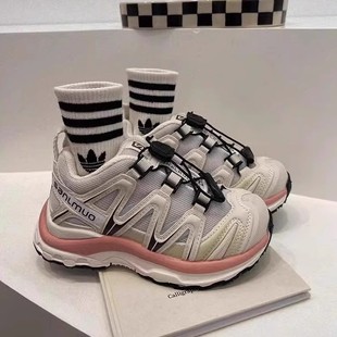 女童运动鞋2026新款韩版儿童轻便老爹鞋网面透气男童休闲跑步鞋潮