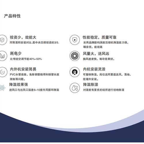 蒸发单冷空调工业省电空调工厂大面积制冷节能省电冷气机环保空调