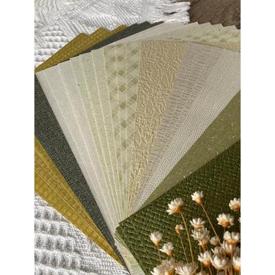 特调色调薄荷青绿色艺术纹理幼师环创手帐手工拼贴摆拍打底素材纸