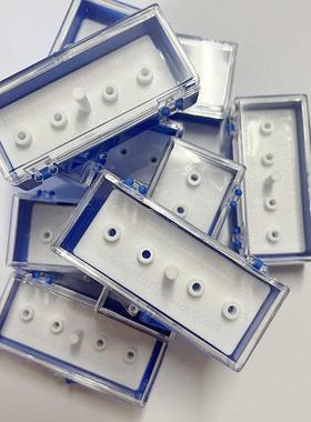 美国进口SEM扫描电镜样品盒16120四孔钉形样品台存储盒电镜耗材