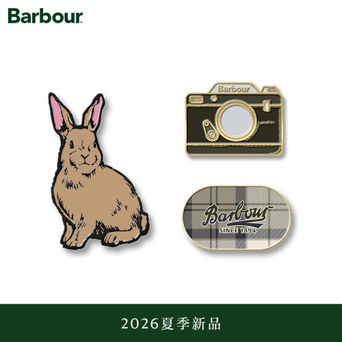 MyBarbour系列别针徽章