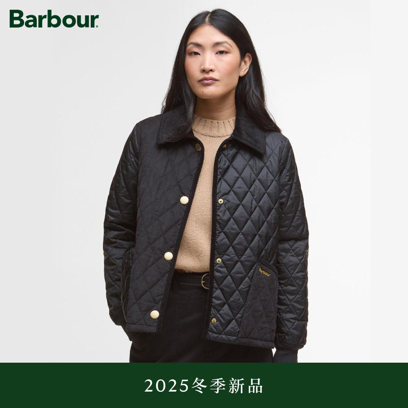 Barbour女士绗缝夹克外套