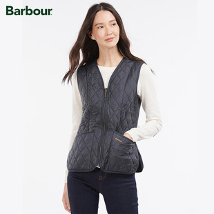 Barbour Betty Interactive女士菱形格背心马甲