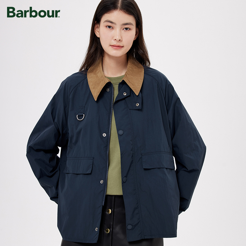 Barbour OS Spey男女同款防雨宽松夹克 男装 夹克 原图主图