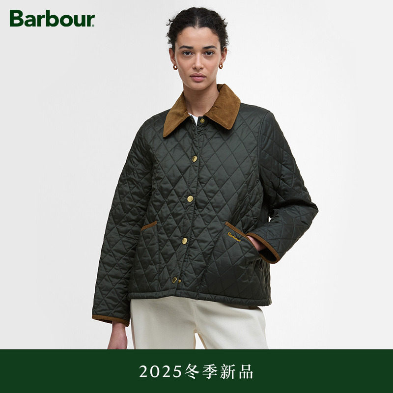 Barbour女士绗缝夹克