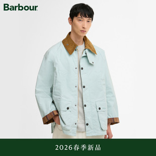 【春季新品】Barbour Os Bedale Cotton 男士干蜡夹克