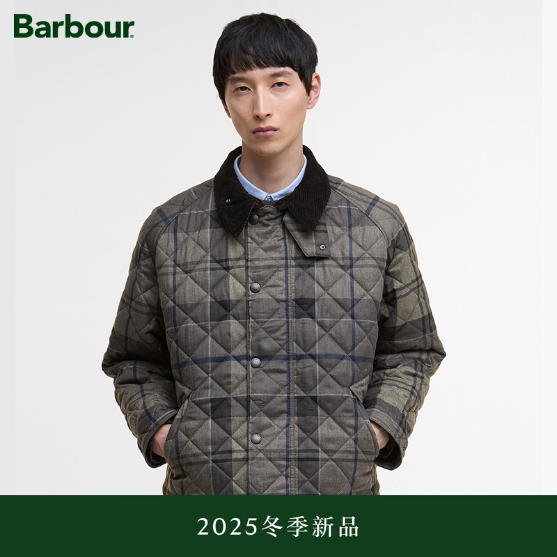 Barbour男女同款绗缝夹克
