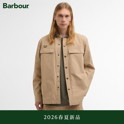 【春夏新品】Barbour Spey Poplin 男士宽松衬衫