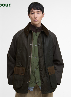 Barbour Patchwork OS Bedale 男女同款宽松油蜡夹克