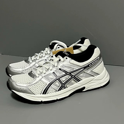 ASICS Gel-Contend 4 舒适减震耐磨透气 低帮跑步鞋1012B732-103