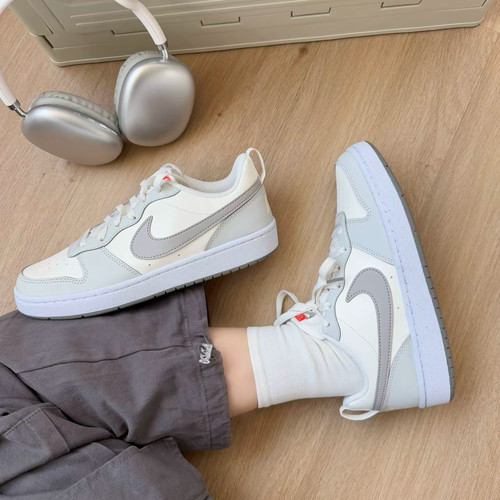 Nike Court Borough LOW舒适时尚防滑耐磨低帮儿童板鞋DV5456-127