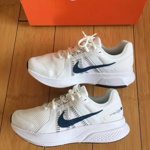 Nike Run Swift 2 织物耐磨透气低帮休闲跑步鞋 男款CU3517-101