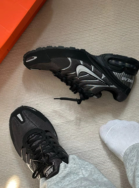 Nike Air Max Torch 4 黑银男子气垫运动休闲跑步鞋343846-002