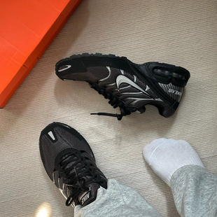 Nike Air Max Torch 4 黑银男子气垫运动休闲跑步鞋343846-002