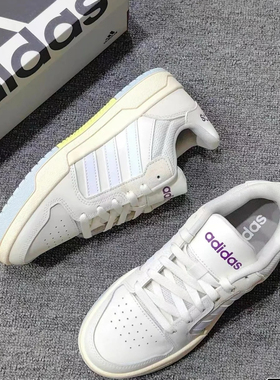 Adidas neo Entrap 2023新款 耐磨防滑 低帮 百搭运动休闲板鞋