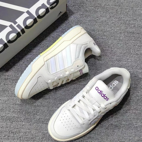 Adidas neo Entrap 2023新款 耐磨防滑 低帮 百搭运动休闲板鞋