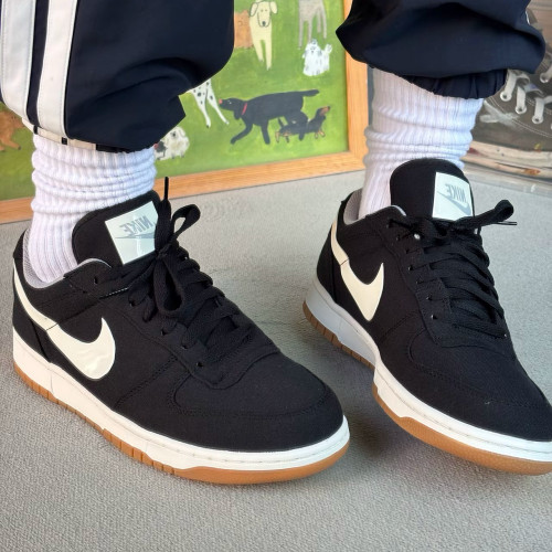 Nike Big Lux 时尚圆头 低帮 耐磨时尚百搭板鞋 男款854166-003