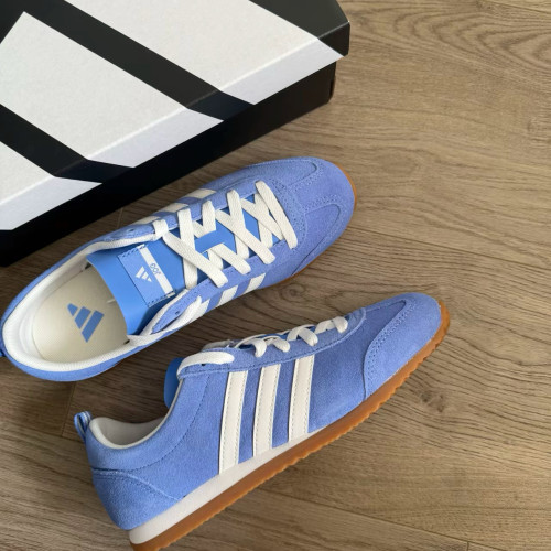 adidas VS JOG 2.0 舒适百搭 防滑耐磨 低帮 生活休闲鞋JS4444