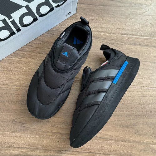 adidas ADIPUFF 圆头套脚 保暖 低帮 生活休闲鞋 男女同款IF4229