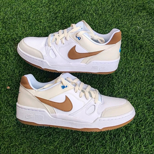 Full HJ3485 Force 复古棕白褐低帮休闲板鞋 121 Low男鞋 Nike