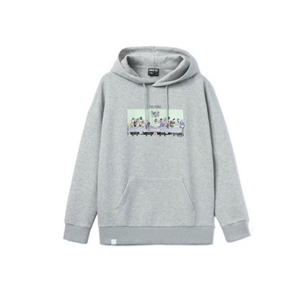 lining/李宁反伍badfive篮球系列宽松套头连帽卫衣