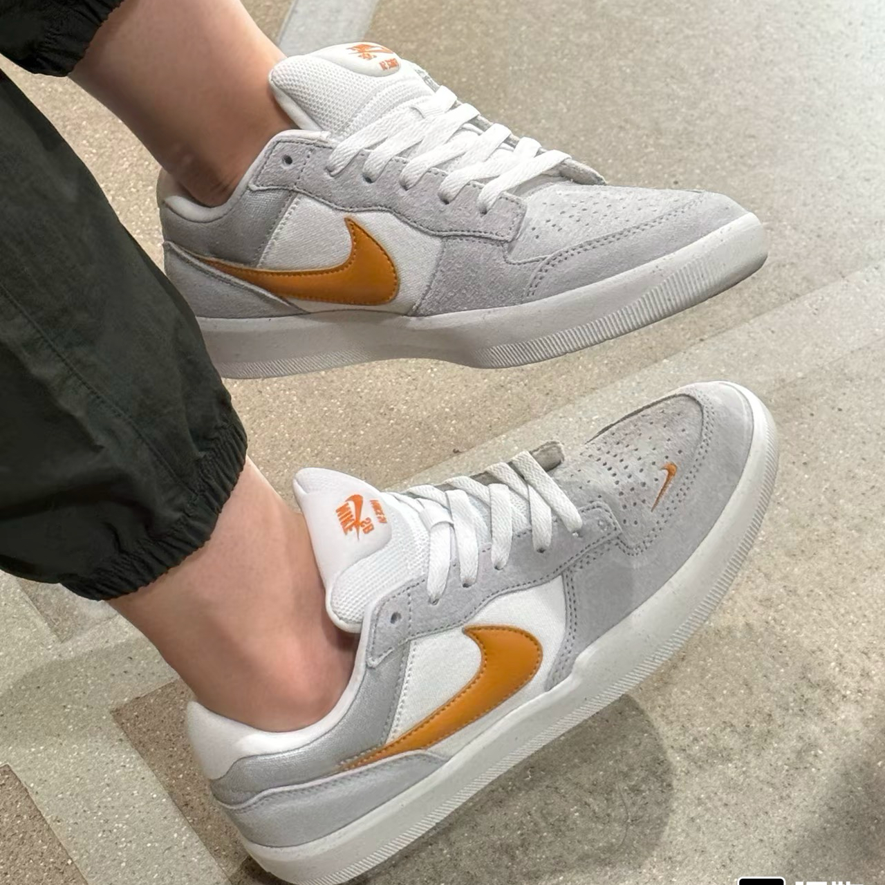 Nike SB Force 58 百搭时尚 耐磨 低帮 生活休闲板鞋DV5477-007