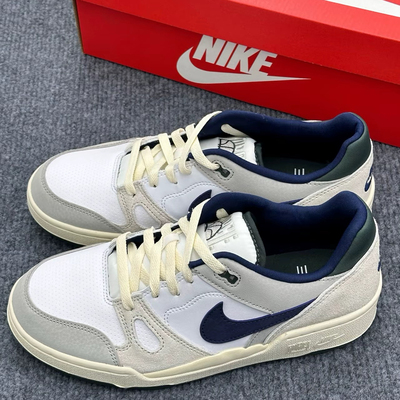 Nike FullForce Low潮流舒适低帮防滑耐磨板鞋白黑板鞋FB1362-101