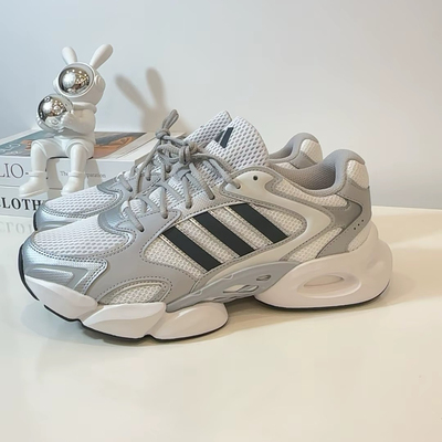 阿迪达斯男女新款网面软底百搭厚底运动休闲跑步鞋JR6333