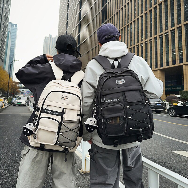 2026新款2025小学生初中生双肩包女减负护脊中学生书包高中女生