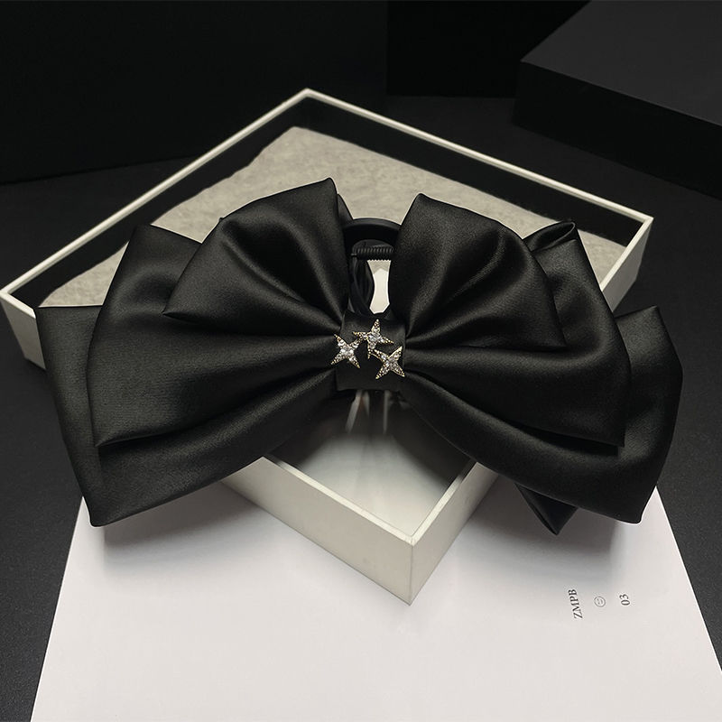 超大号20cm蝴蝶结头饰高级感后脑勺发抓2023发夹抓夹新款气质发卡