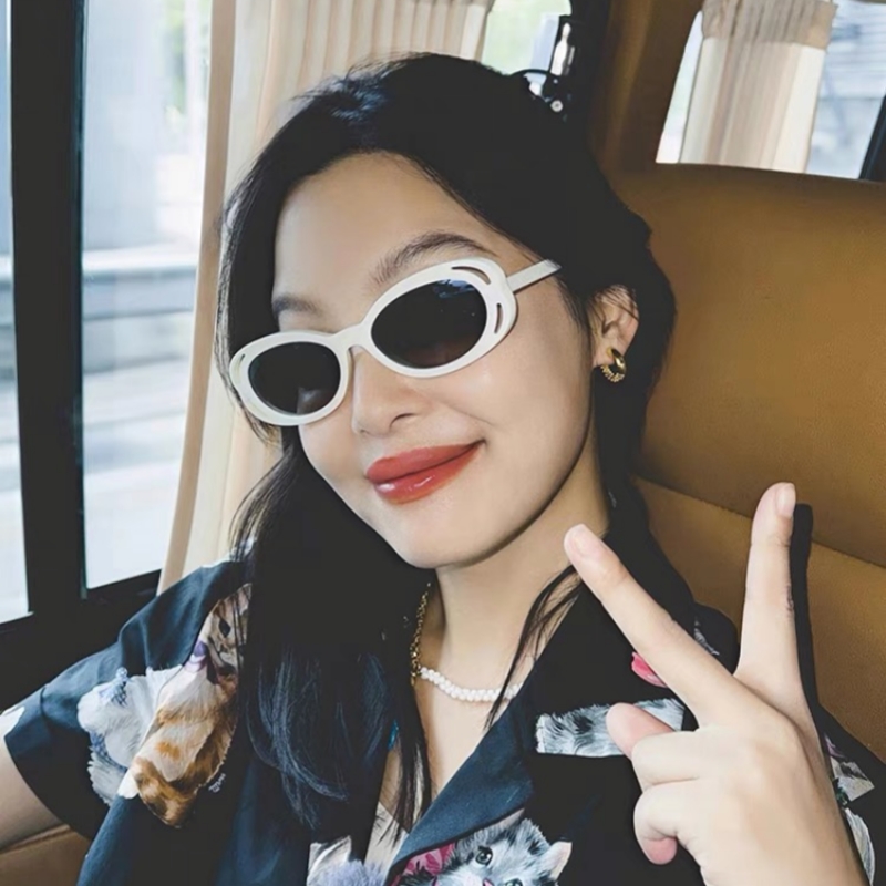 小香墨镜女辛芷蕾时尚复古韩版辣妹显瘦防晒潮酷小红书旅行太阳镜