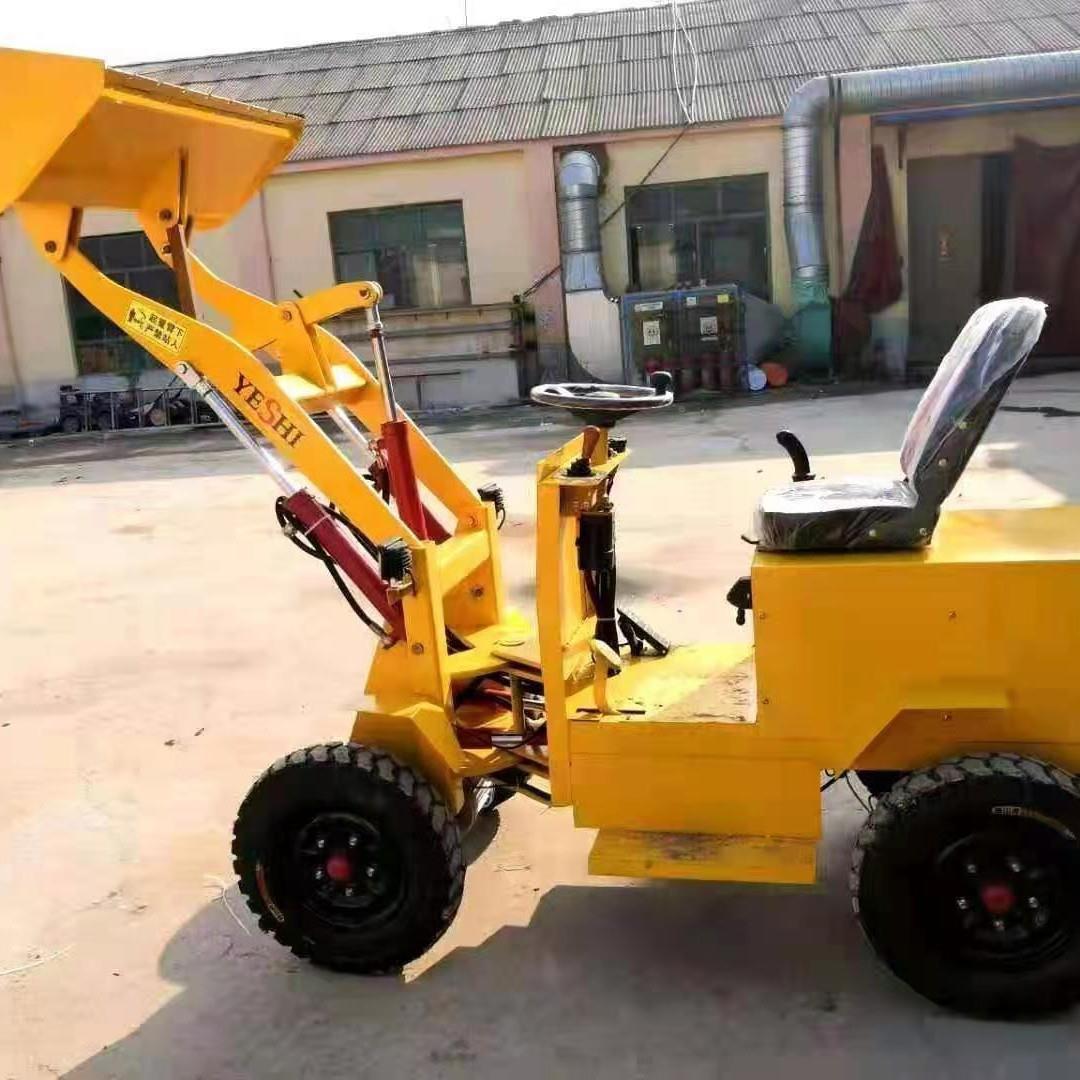 工地轮用小型电动装小型铲机ZP-01车砂石煤炭电动载四电动铲车