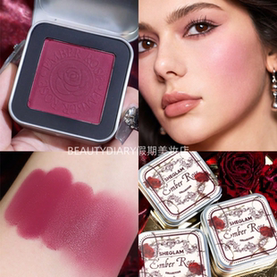 现货 sheglam奶油腮红ember rose液体膏状腮红 琥珀玫瑰腮红