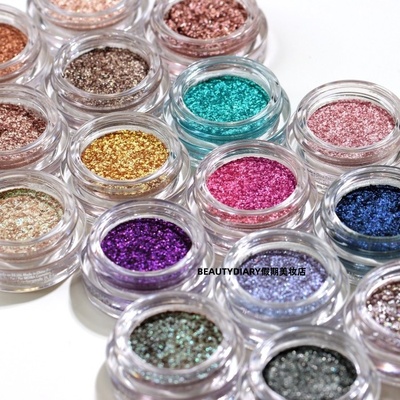 保税Moira Starshow明星秀单色压缩眼影粉3g珠光闪粉金属偏光亮片