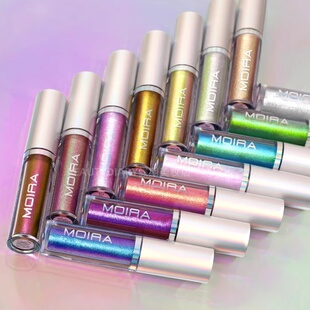 保税Moira Chromatic Show Liner偏光金属色液体眼影眼线液高光