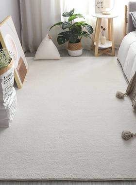 灰色地毯卧室地短YL-25Oct毛床边加垫全厚客厅茶几垫房间铺大面积