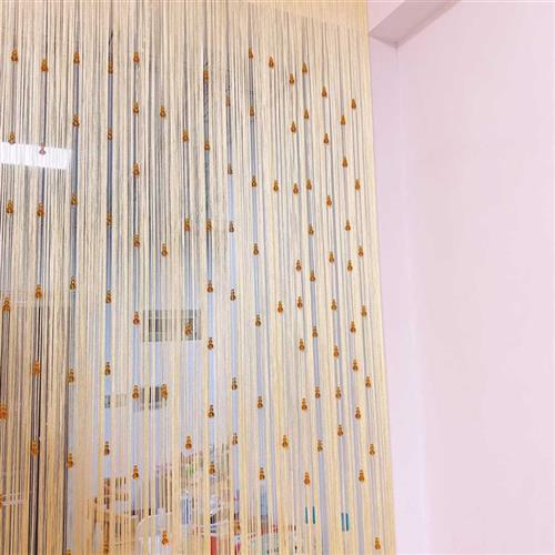 葫芦门帘客厅隔断帘线帘珠帘水晶流苏帘装饰隔断挂帘子卧室屏风i.