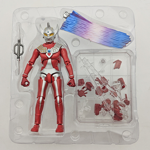 SHF泰罗奥特曼手办雷欧TARO 太子 奥特兄弟开窗盒 可动模型人偶