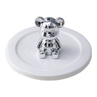 恒温杯盖通用陶瓷杯盖7-8.5cm暖暖杯单卖马克杯盖防尘水杯盖放勺