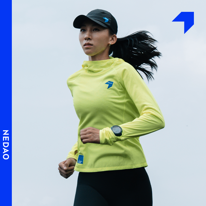 内道聚能卷带帽长袖保暖透湿