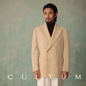 休闲加厚西服秋冬外套 男1930s正装 100%羊毛 CULTUM戗驳领西装