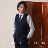 可机洗免烫 CULTUM修身 西装 马甲男高级感背心商务婚礼正装 马夹