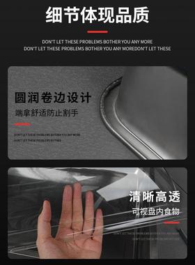 不卤锈钢盘带盖展示子凉盘菜盘熟食味卤肉托带盖子长方形KML摆摊