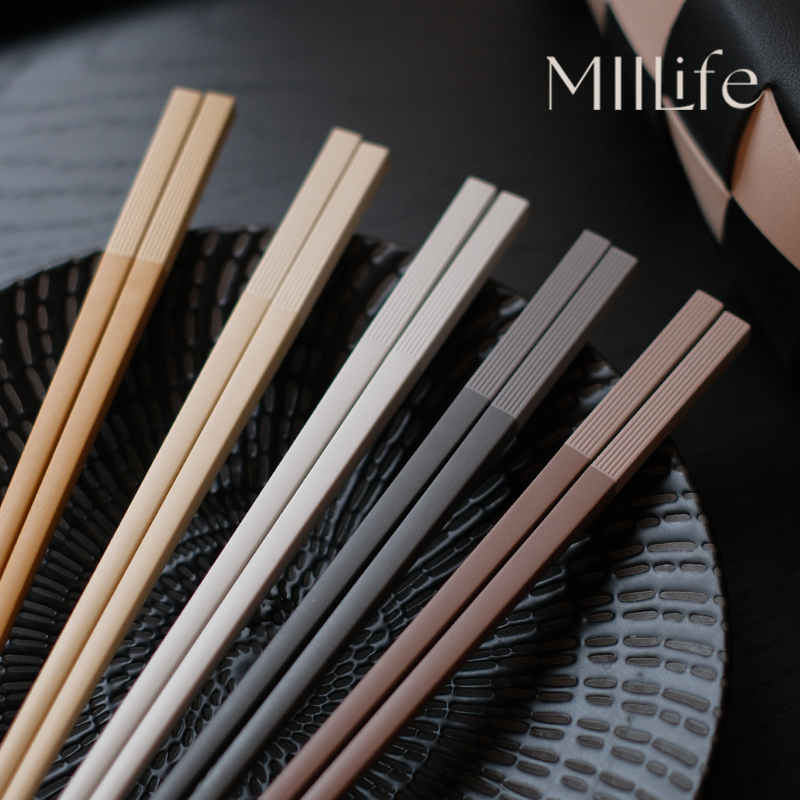 MIILife 合金筷子家用高档抗菌防霉一人一筷轻奢高级感洗碗机专用