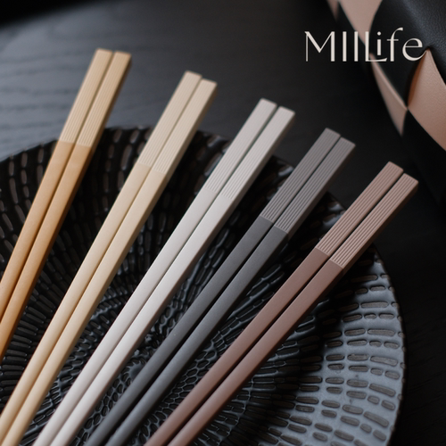MIILife 合金筷子家用高档抗菌防霉一人一筷轻奢高级感洗碗机专用
