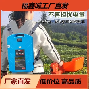 抽水泵采茶机无线锂电大功率蓄电池包电瓶 24V锂电池背负式