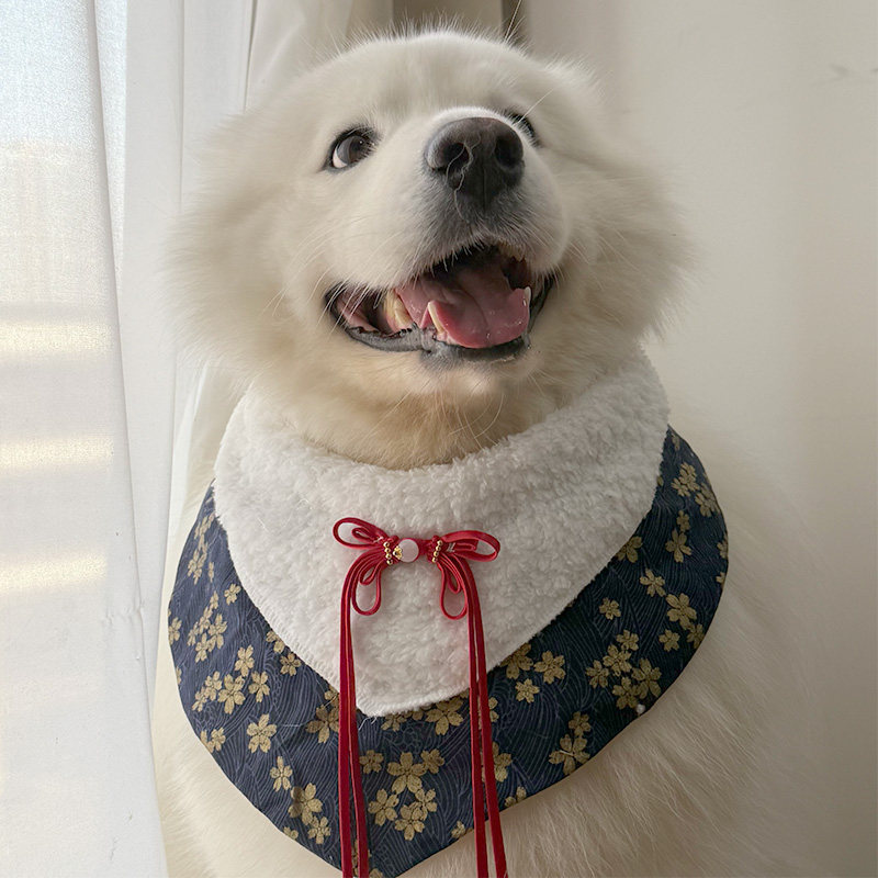 宠物狗狗小中大型犬边牧萨摩围兜2026年新年围巾圆兜卡通口水巾,宠物/宠物食品及用品,围巾/口水巾,淘宝优惠券,粉丝福利购,淘宝优惠卷