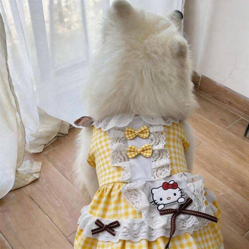 新款衣服2026萨摩耶拉布拉多拍摄裙子宠物狗狗可爱裙子大中小型犬